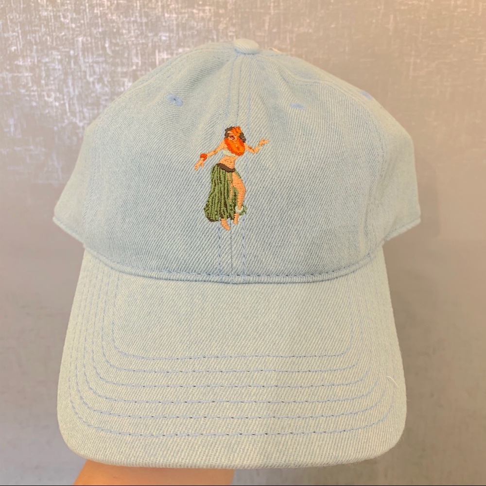 Hula Hoop Denim Hat